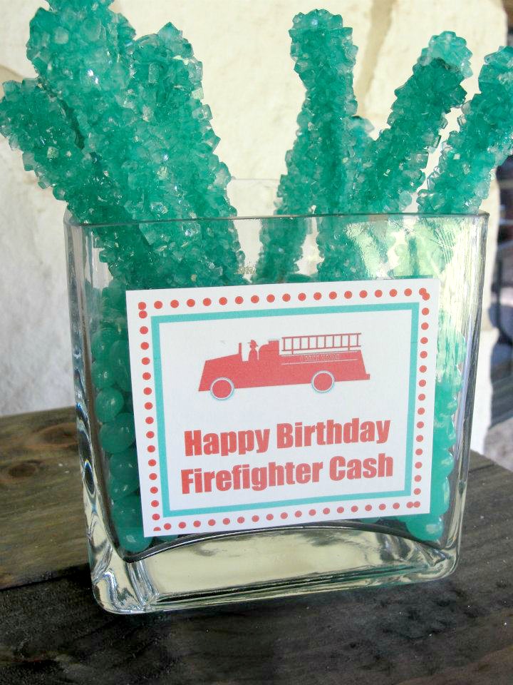Fireman Birthday Party Desserts 2