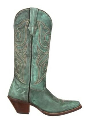durango leather cowboy turquoise cowboy boot