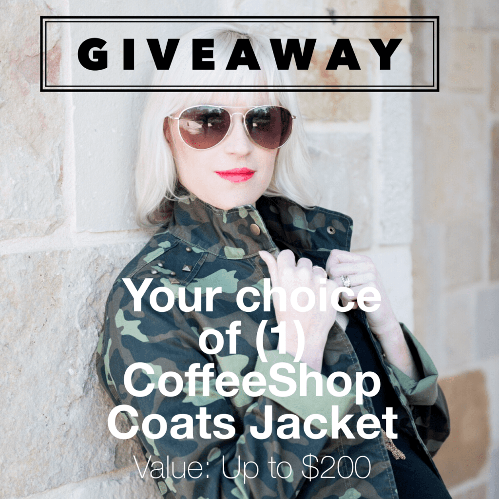 coffeeshop coats giveaway