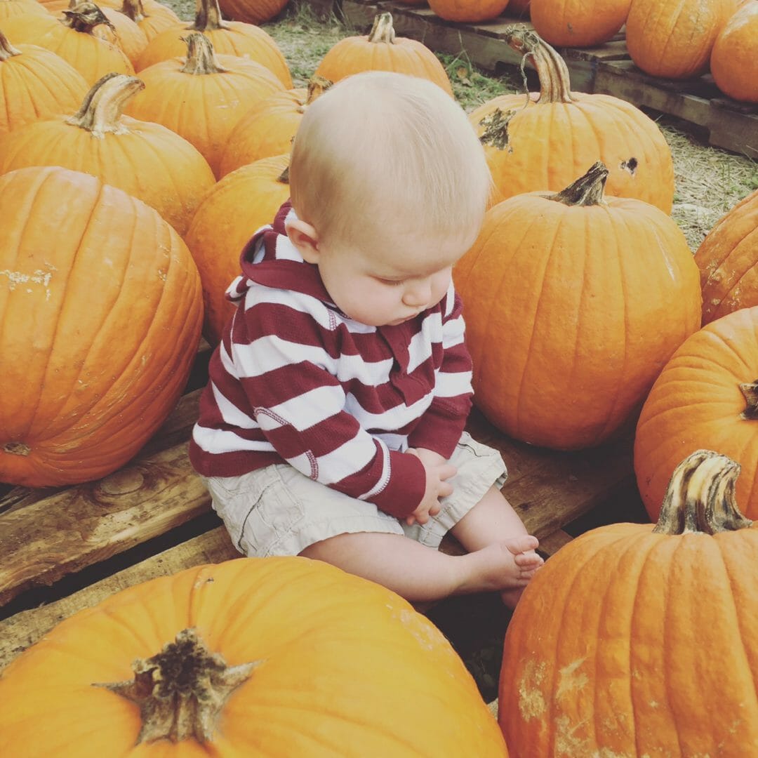pumpkin patch baby