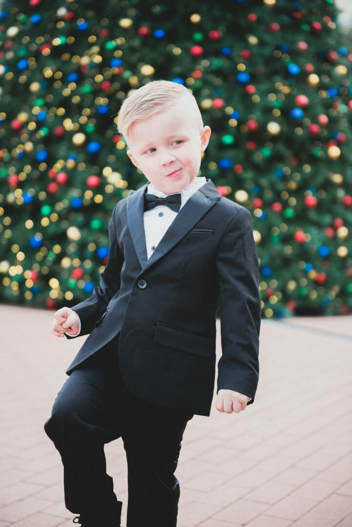 little boy formal christmas pictures