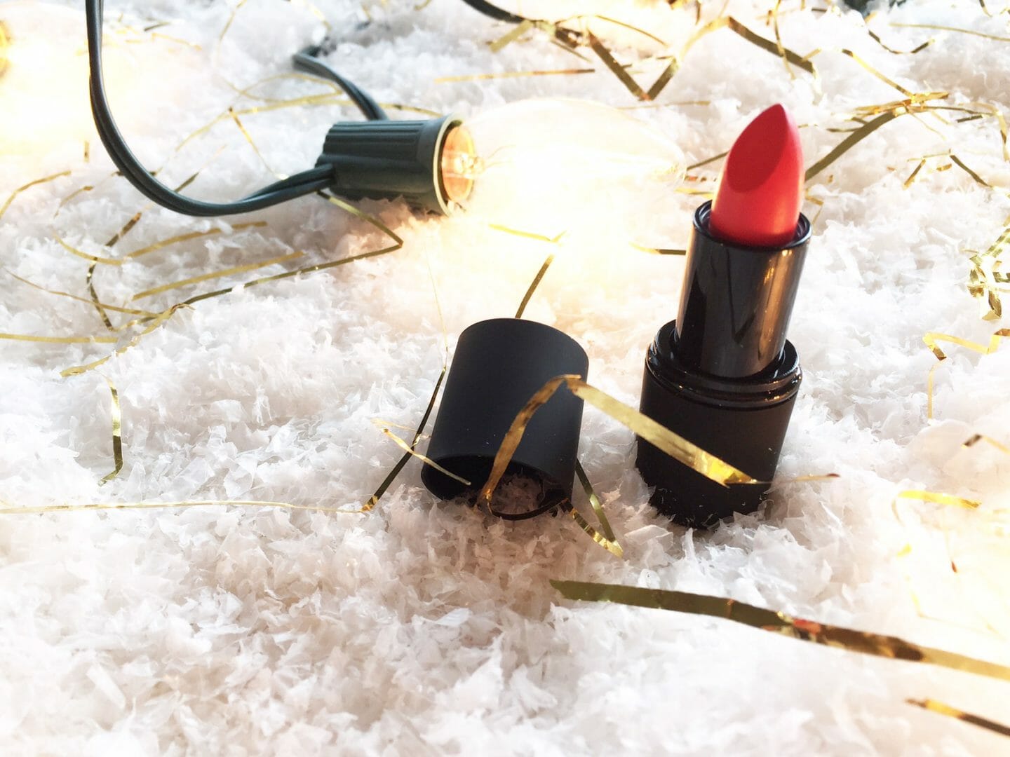 the perfect red lip for christmas