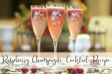 raspberry champagne cocktail recipe