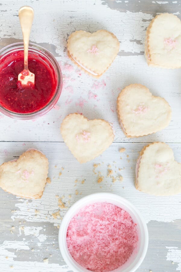 raspberry shortbread cookies recipe