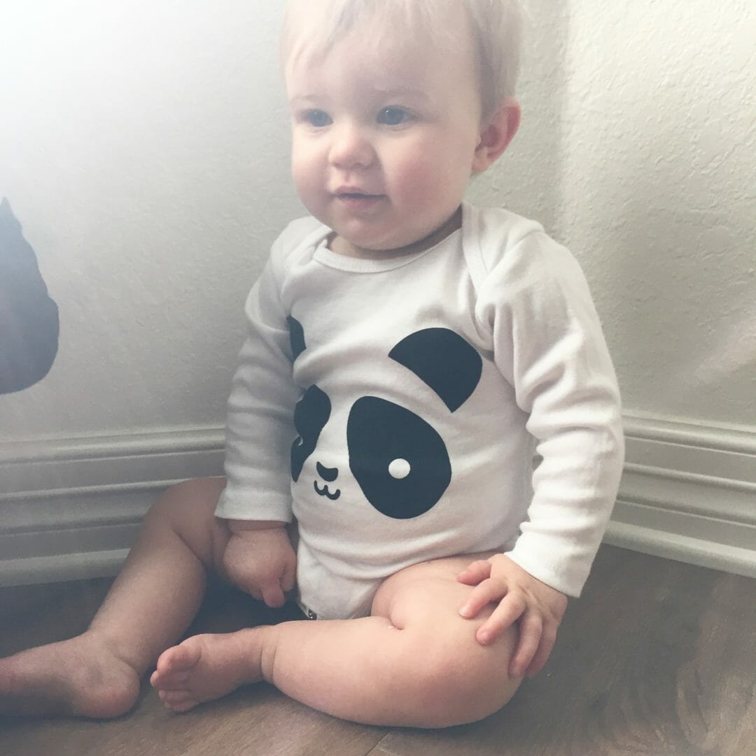 fashionable baby onesie