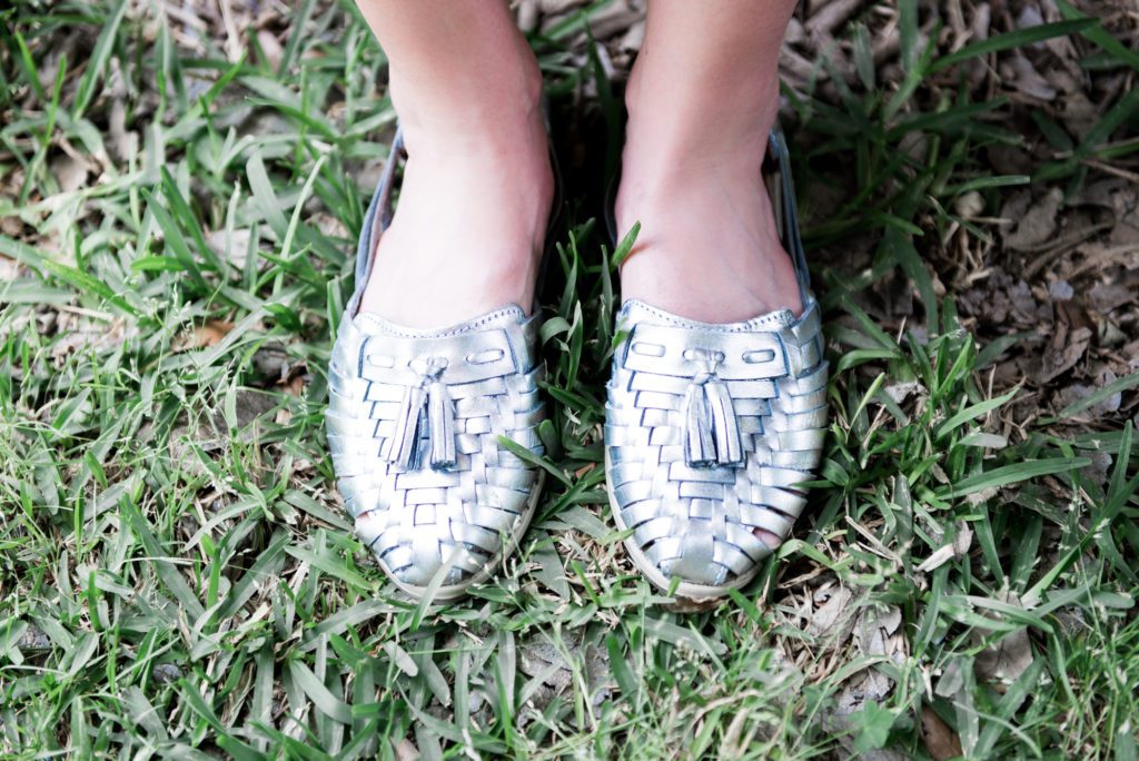 fiesta feet silver shoes