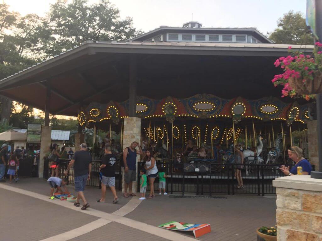 San Antonio zoo carousel